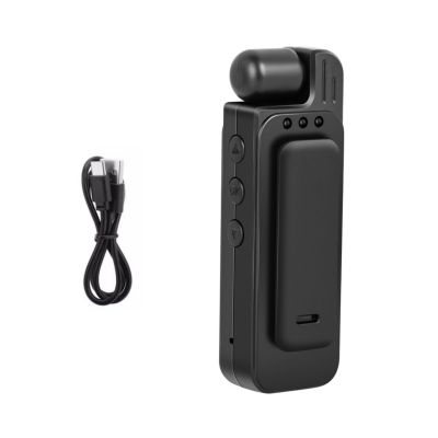 Wearable Camcorder with Night Vision Police Body Cam, 1080P Mini Body Camera