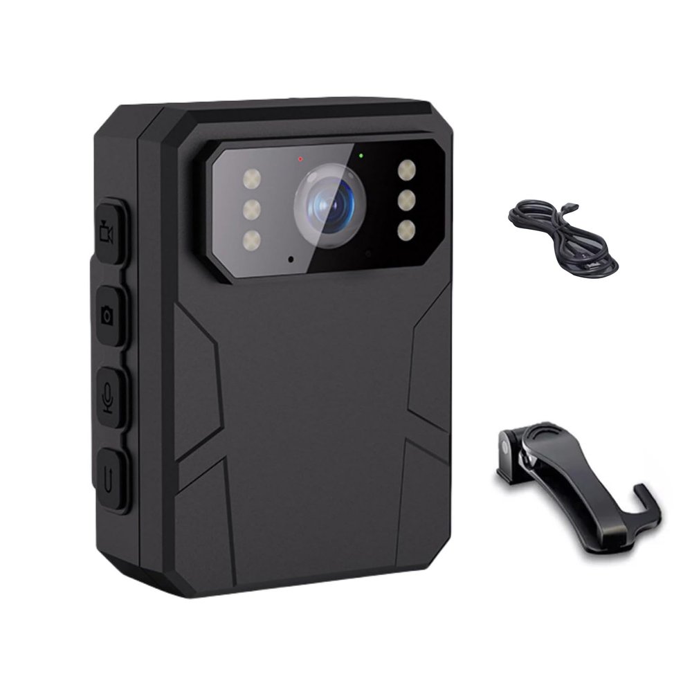 Mini 4K Body Cameras with Night Vision, Body Camera with Audio & Video Recording