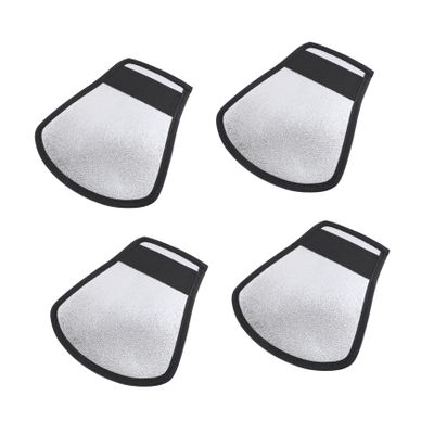 Angoily 4pcs Camera Flash Reflector Diffuser Softbox for Outdoor Portraits Quick Setup Removable for Anywhere Photography