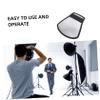 Angoily 4pcs Camera Flash Reflector Diffuser Softbox for Outdoor Portraits Quick Setup Removable for Anywhere Photography view 4