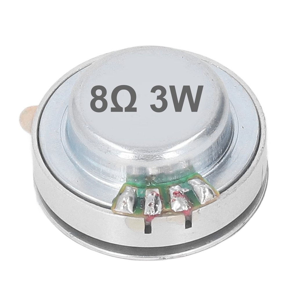 3W 85dB Resonance Speaker Low Harmonic Distortion Resonant Horn 26mm All Frequency Magnet Loudspeaker for Computers Laptops MP3 MP4 CDs Mobile Phones (8)