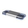 Angoily 1pc USB- Zinc Alloy Card Reader Adapter Versatile Memory Converter for Tablets Computers Slot Design Portable Lightweight Compatible Nm Cards view 1