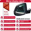 for BMW X5 M G05 E70 F15 F85 F95 2006-2025 Active Lane Change Assist Lane Change Warning Blind Spot Assist Detection LCW BSD System Side Mirror Rear Sensor Radar Plug and Play (77Ghz, BMW G05 F95) view 4