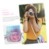 KONTONTY 1pc Pu Camera Case for Mini Stylish Patterned Pouch Protector Retro Design for Instant Camera Accessories and Scratch-resistant for Travel and Everyday Use view 3