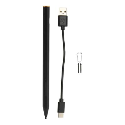 Stylus Replacement for Envy 17 for Envy X360 Pavilion X360 for Spectre X360 for, Magnetic Stylus Pen with MPP 2.0 Technology (Silver) (Black)