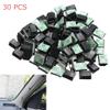 30 PCS Plastic Self Adhesive Wire Clip Black Car Tie Rectangle Cable Holder Mount Clamp Accessory view 3