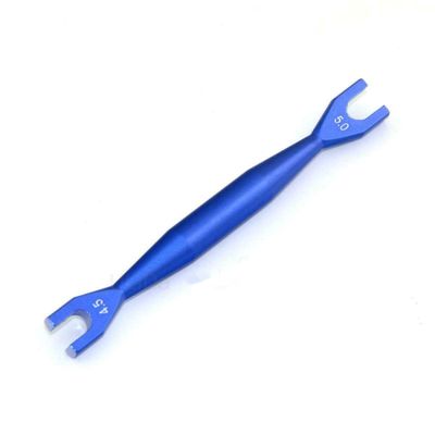 ZEZEFUFU 4.5-5MM Rc Car Linkage Adjuster Wrench Tools Double Open End Spanner For HSP SCX10