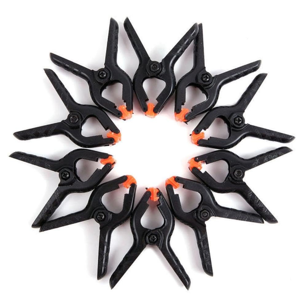 10 PCS Heavy Duty Clamp with Firm Grip Photo AccessoryStudio Light Photography Background Clips Backdrop Clamps A Type