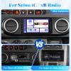 AMEROBO 4+64G Car Radio for Scion xB 2004-2015, tC 2005-2016, 7 Inch QLED Touch Screen Car Stereo with Carplay Android Auto, GPS Navigation, Bluetooth, FM Radio and Backup Camera view 2