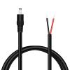 DC Power Pigtail Cable, 3FT 16AWG 5.5mm x 2.1mm DC Barrel Male Plug Jack Connector to Bare Wire Power Supply Adapter Repair Cord for CCTV Surveillance Security Camera LED Strip view 1