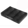 Black Hard Plastic 28 in 1 Game Card Case Holder Cartridge Box Accessory for Nintendo DS view 2