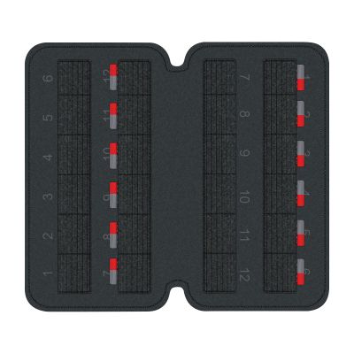 24 Slots Memory Card Protector Storage Bag Small Game TF Card Holder Cartridge Case for Steam Deck Accessory