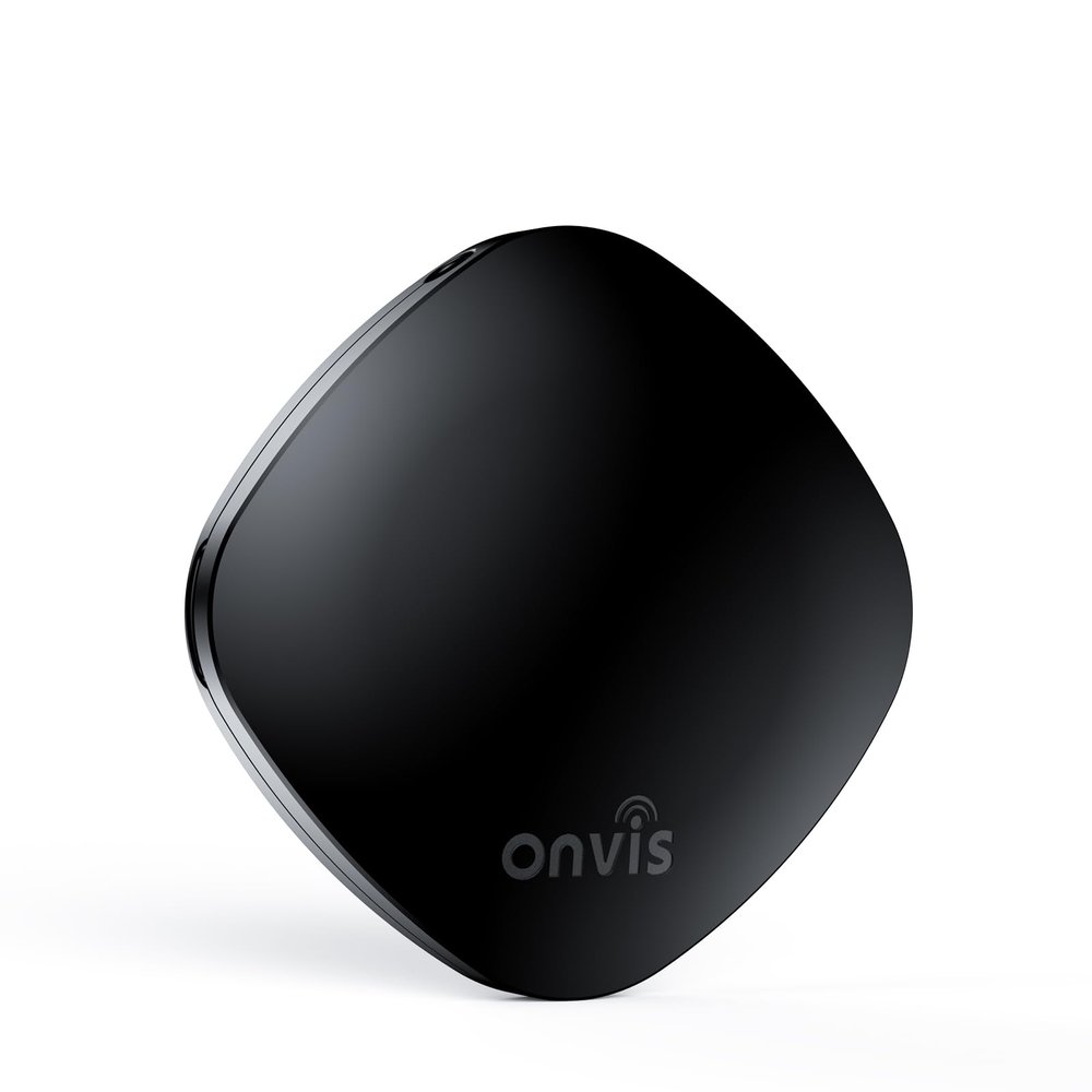 Onvis Item Finders Tracker Work with Apple Find My APP (iOS Only, Not for Android), Smart Bluetooth Locator for Keys, Luggage Suitcases, Bags Wallets, Backpack, IP67 Waterproof (2 Pack)
