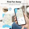 Onvis Item Finders Tracker Work with Apple Find My APP (iOS Only, Not for Android), Smart Bluetooth Locator for Keys, Luggage Suitcases, Bags Wallets, Backpack, IP67 Waterproof (4 Pack) view 3