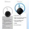 Onvis Item Finders Tracker Work with Apple Find My APP (iOS Only, Not for Android), Smart Bluetooth Locator for Keys, Luggage Suitcases, Bags Wallets, Backpack, IP67 Waterproof (4 Pack) view 4