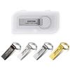 Custom USB Flash Drive with Plastic Box, 50 Pack Personalized Metal USB 2.0 Thumb Drive Memory Stick with Keychain, Ideal for Businesses, Corporations, Photography & Music Studios (64, GB) view 1