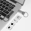 Custom USB Flash Drive with Plastic Box, 50 Pack Personalized Metal USB 2.0 Thumb Drive Memory Stick with Keychain, Ideal for Businesses, Corporations, Photography & Music Studios (64, GB) view 2