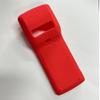 AudioPartner Soft Silicone Anti-Fall Durable Protective Shell Skin Case Cover for SUNMI V2S V2 Tempered Glass Screen Protector Film (V2 Red case) view 1