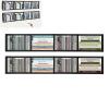 WUSILILU 2Pcs 34" Wall Mount Media Storage Rack, CD DVD Organizer Metal Floating ShelfCube Storage Media Shelf and Video Game Organizer Decorations for Home, Study Room, BedroomBlack view 1
