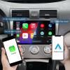 4+64G Android 13 Double Din Car Stereo for Toyota Camry 2006-2011 with 10.1 Inch Touchscreen Radio Built-in Wireless Carplay/Android Auto/GPS/Bluetooth/FM/AUX-in/Steering Wheel Controls/Backup Camera view 3