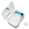 1pcs Plastic Dental Denture Storage Box False Teeth Case Container with Mirror Brush Accessory view 1