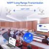 EPISTOLARY Wireless HDMI Transmitter and Receiver 165FT Long Range Extender, Plug and Play, 2.4/5GHz for PS4/5,Laptop,PC,Camera to HDTV/Projector/Monitor (Include Mini HDMI Adapter) (White-1) view 3