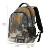 ALAZA Winter Skeleton Backpacks Travel Laptop Daypack School Book Bag for Men Women Teens Kids view 3
