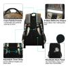 ALAZA Winter Skeleton Backpacks Travel Laptop Daypack School Book Bag for Men Women Teens Kids view 4