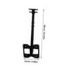 ABOOFAN 1pc Tv Ceiling Bracket Wall-Mounted LCD Monitor Stand for 14-42 Inch Tvs Monitor Wall Mount view 2