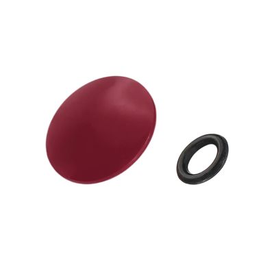 PATIKIL Camera Shutter Button, 10mm Convex Surface Shutter Release Button Pure Copper Camera Buttons for Nikon for Fujifilm for Leica DSLR/SLR, Dark Red