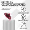 PATIKIL Camera Shutter Button, 10mm Convex Surface Shutter Release Button Pure Copper Camera Buttons for Nikon for Fujifilm for Leica DSLR/SLR, Dark Red view 4