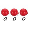 PATIKIL Camera Shutter Button, 3 Pack 10mm Ball Shape Shutter Release Buttons Pure Copper Camera Button for Fujifilm XT5 XT30 XT20 XT4 XE2 XE4, Red view 1