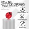 PATIKIL Camera Shutter Button, 3 Pack 10mm Ball Shape Shutter Release Buttons Pure Copper Camera Button for Fujifilm XT5 XT30 XT20 XT4 XE2 XE4, Red view 4