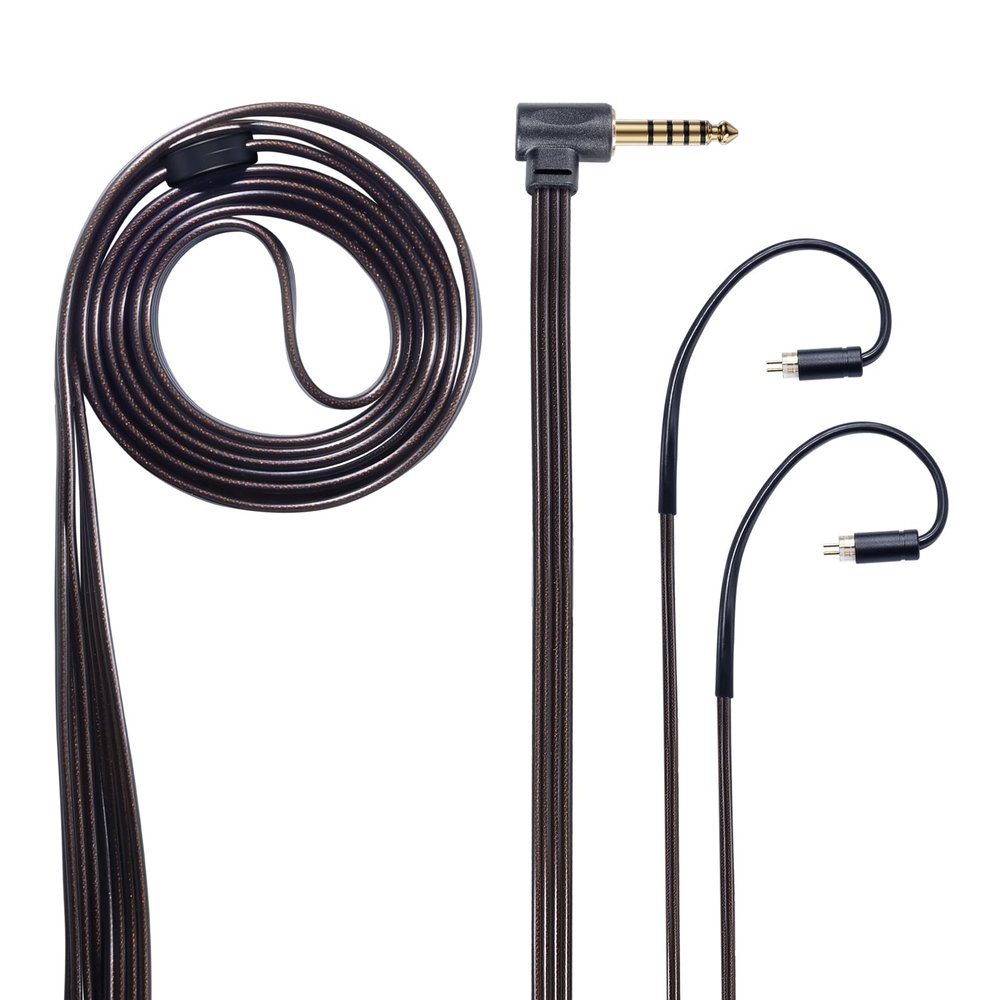 Yongse 6N OCC High Purity (99.9999%) 4.4mm Balanced Plug Earphone Replacement Upgrade Cable Silver Plated Hifi Earphones In-ear Monitors IEM Cables Cord Dual 0.78 2Pin