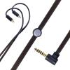 Yongse 6N OCC High Purity (99.9999%) 4.4mm Balanced Plug Earphone Replacement Upgrade Cable Silver Plated Hifi Earphones In-ear Monitors IEM Cables Cord Dual 0.78 2Pin view 3
