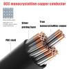 Yongse 6N OCC High Purity (99.9999%) 4.4mm Balanced Plug Earphone Replacement Upgrade Cable Silver Plated Hifi Earphones In-ear Monitors IEM Cables Cord Dual 0.78 2Pin view 4