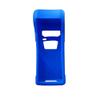 AudioPartner Soft Silicone Anti-Fall Durable Protective Shell Skin Case Cover for SUNMI V2S V2 Tempered Glass Screen Protector Film (V2S Blue case and Glass) view 3