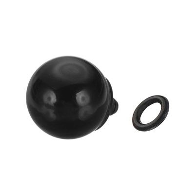 PATIKIL Camera Shutter Button, 10mm Ball Shape Shutter Release Button Pure Copper Camera Buttons for Fujifilm XT5 XT30 XT20 XT4 XE2 XE4, Black