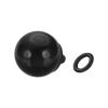 PATIKIL Camera Shutter Button, 10mm Ball Shape Shutter Release Button Pure Copper Camera Buttons for Fujifilm XT5 XT30 XT20 XT4 XE2 XE4, Black view 1