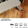 Custom USB Flash Drive with Plastic Box, 100 Pack Personalized Metal USB 2.0 Thumb Drive Memory Stick, Ideal for Business Events, Corporate Gifts and Promotional Giveaways (32, GB) view 3