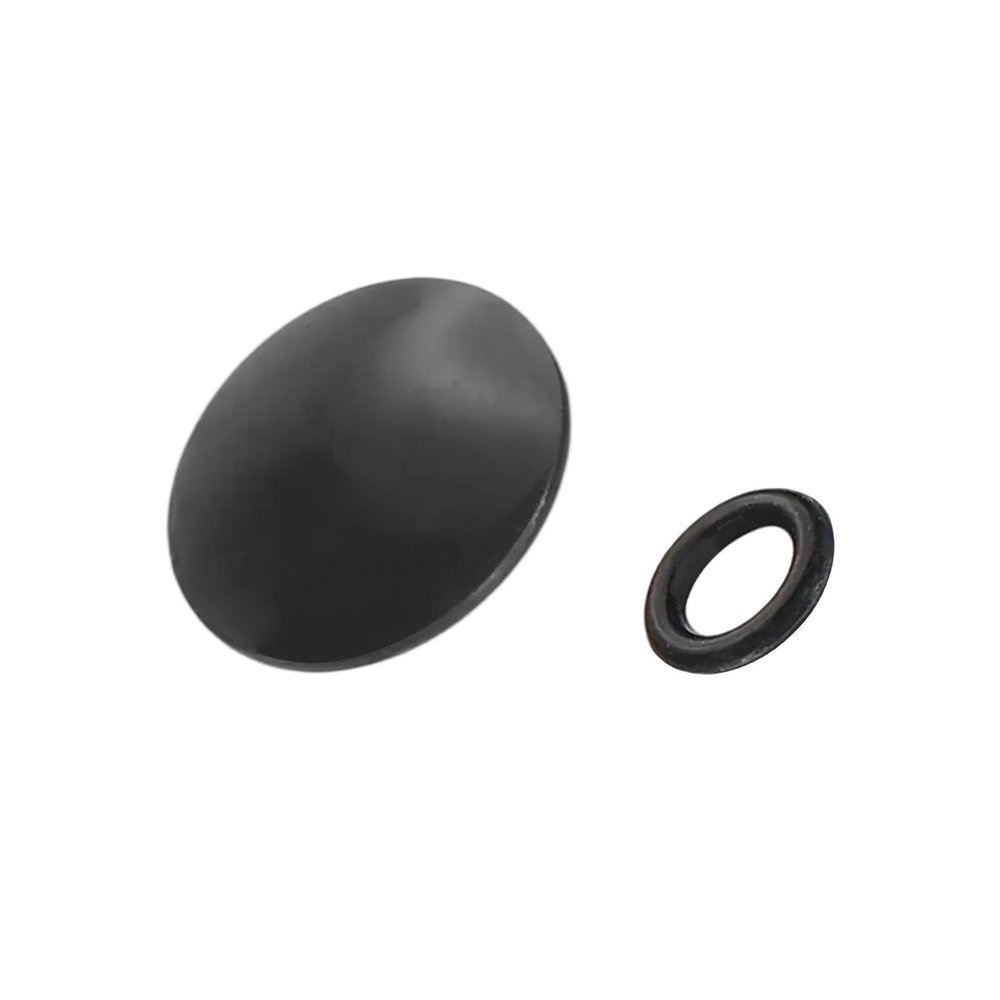 PATIKIL Camera Shutter Button, 10mm Convex Surface Shutter Release Button Pure Copper Camera Buttons for Nikon for Fujifilm for Leica DSLR/SLR, Black