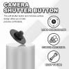 PATIKIL Camera Shutter Button, 10mm Convex Surface Shutter Release Button Pure Copper Camera Buttons for Nikon for Fujifilm for Leica DSLR/SLR, Black view 4