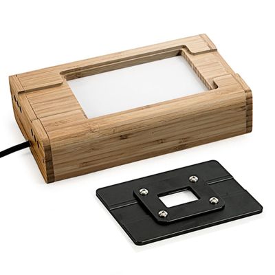 Slide Viewer for Old Slides, LED Lighted Illuminated Viewing, Slide Projector, 3 Levels of Brightness Adjustment, Precise Positioning, for Positive Films and Slides
