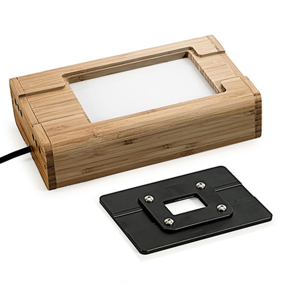 Slide Viewer for Old Slides, LED Lighted Illuminated Viewing, Slide Projector, 3 Levels of Brightness Adjustment, Precise Positioning, for Positive Films and Slides