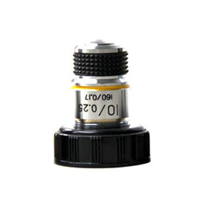 10X 40X 100X Microscope Objective Lens Achromatic Objective Laboratory Biological Microscope Parts Tube Length 160mm