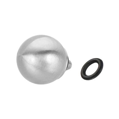 PATIKIL Camera Shutter Button, 10mm Ball Shape Shutter Release Button Pure Copper Camera Buttons for Fujifilm XT5 XT30 XT20 XT4 XE2 XE4, Silver