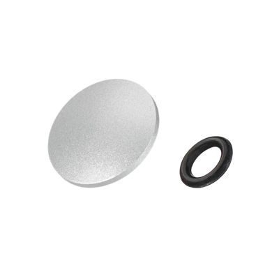 PATIKIL Camera Shutter Button, 10mm Convex Surface Shutter Release Button Pure Copper Camera Buttons for Nikon for Fujifilm for Leica DSLR/SLR, Silver