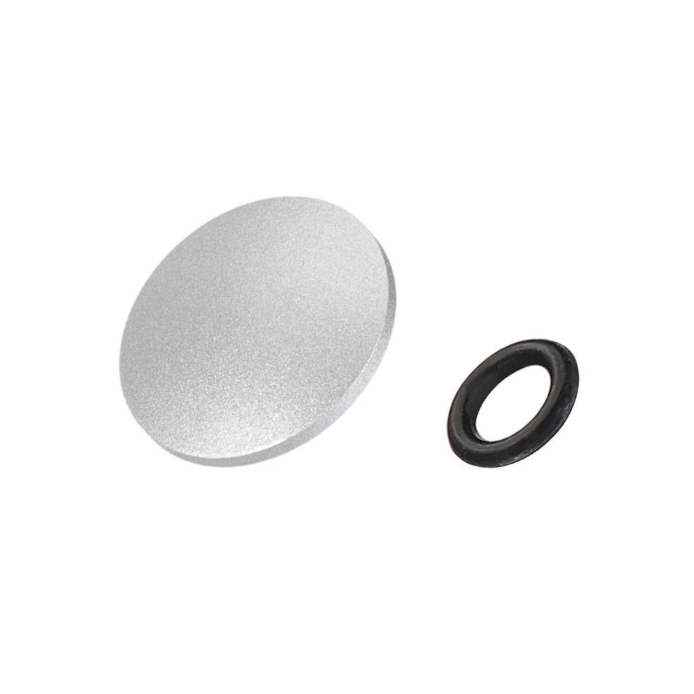 PATIKIL Camera Shutter Button, 10mm Convex Surface Shutter Release Button Pure Copper Camera Buttons for Nikon for Fujifilm for Leica DSLR/SLR, Silver