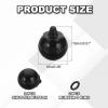 PATIKIL Camera Shutter Button, 2 Pack 10mm Ball Shape Shutter Release Buttons Pure Copper Camera Button for Fujifilm XT5 XT30 XT20 XT4 XE2 XE4, Black view 2
