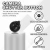 PATIKIL Camera Shutter Button, 2 Pack 10mm Ball Shape Shutter Release Buttons Pure Copper Camera Button for Fujifilm XT5 XT30 XT20 XT4 XE2 XE4, Black view 4
